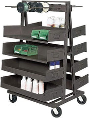 Valley Craft - 38" Wide x 63" High x 40" Deep, A-Frame Cart - 2,500 Lb Capacity - Caliber Tooling