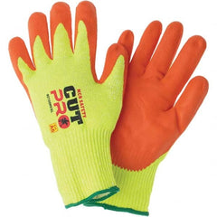 MCR Safety - Size XL, ANSI Cut Lvl A6, Puncture Lvl 4, Abrasion Lvl 6, Nitrile Coated Synthetic Cut Resistant Gloves - Caliber Tooling