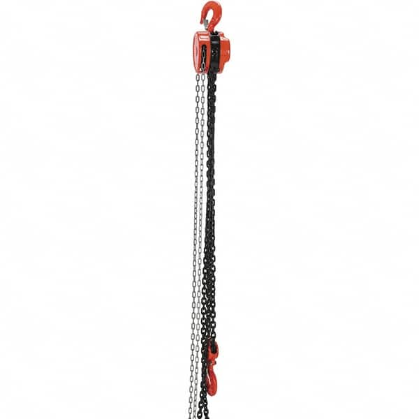 Vestil - 6,000 Lb Lifting Capacity, 20' Lift Height, Hand Hoist - Made from Chain - Caliber Tooling