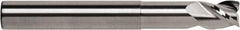 RobbJack - 1", 1" LOC, 1" Shank Diam, 6" OAL, 3 Flute, Solid Carbide Square End Mill - Single End, Diamond-Like Carbon (DLC) Finish, Spiral Flute, 40° Helix, Centercutting, Right Hand Cut, Right Hand Flute, Series FM-302 - Caliber Tooling