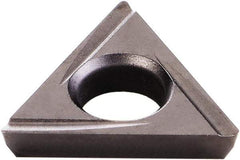 Kennametal - TDHH12807505 Grade KCU10 Carbide Turning Insert - AlTiN Finish, 60° Triangle, 0.1598" Inscr Circle, 3/64" Thick, 0.007" Corner Radius - Caliber Tooling