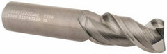 Kennametal - 3/4", 2 Flute, Single End, Solid Carbide, 0.06" Corner Radius End Mill - 4" OAL, 45° Helix, Right Hand Flute, 1-1/2" LOC, Right Hand Cut - Caliber Tooling