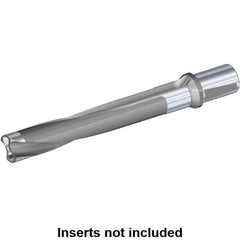 Kennametal - Series KSEM Plus, Head Connection FDS28, 3xD, 32mm Shank Diam, Drill Body - WD Toolholder, 26.5mm Nose Diam, 186mm OAL, 128mm Drill Body Length, 71mm Flute Length, Whistle Notch Shank, Through Coolant - Caliber Tooling