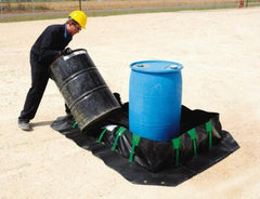 UltraTech - 3,740 Gal Copolymer 2000 Ultra-Spill Berm - 1' High x 10' Wide x 50" Long - Caliber Tooling