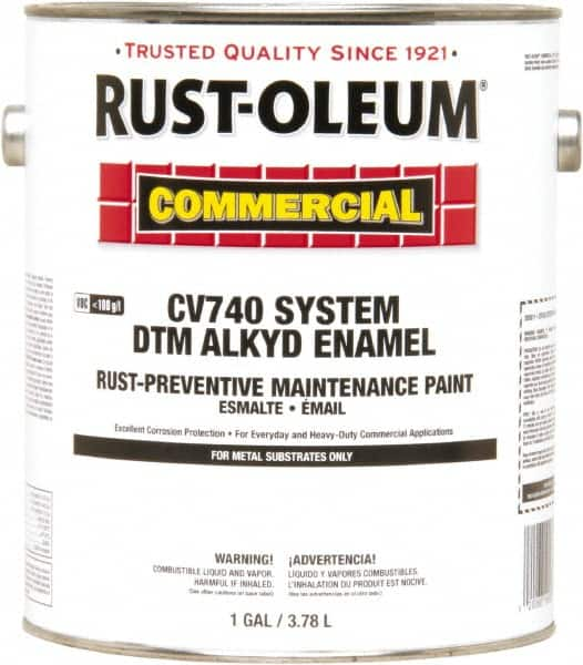 Rust-Oleum - 128 oz Red Paint Powder Coating - 265 to 440 Sq Ft Coverage - Caliber Tooling