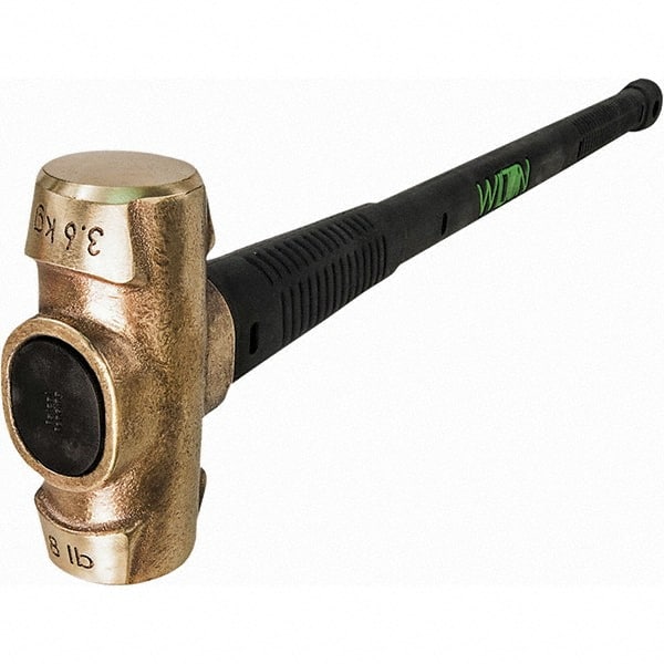 Wilton - Non-Sparking Hammers Tool Type: Brass Hammer Head Material: Brass - Caliber Tooling