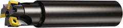 Sandvik Coromant - 20mm Cut Diam, 5.5mm Max Depth of Cut, 16mm Shank Diam, 100mm OAL, Indexable Square Shoulder End Mill - 490R-08T308M-PL Inserts, Cylindrical Shank, 90° Lead Angle, Through Coolant, Series CoroMill 490 - Caliber Tooling