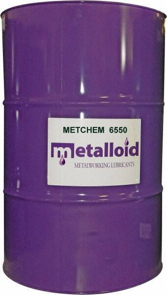 Metalloid - MetChem 6550, 55 Gal Drum Cutting Fluid - Synthetic - Caliber Tooling