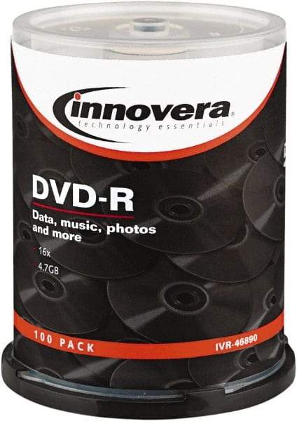 innovera - DVD-R Discs - Use with CD, DVD Drives - Caliber Tooling