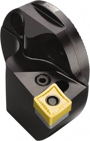 Sandvik Coromant - Right Hand Cut, Size 60, CNMG 543 Insert Compatiblity, Modular Turning & Profiling Cutting Unit Head - 43mm Ctr to Cutting Edge, 40mm Head Length, Through Coolant, Series T-Max P - Caliber Tooling