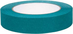 Duck - 15/16" Wide x 60 Yd Long Green Poly-Coated Paper Masking Tape - Series 240572 - Caliber Tooling