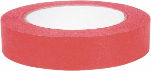 Duck - 15/16" Wide x 60 Yd Long Red Poly-Coated Paper Masking Tape - Series 240571 - Caliber Tooling