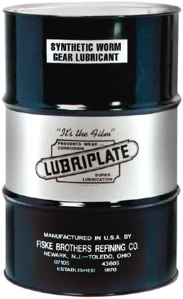 Lubriplate - 55 Gal Drum, Synthetic Gear Oil - 450°F, 2191 SUS Viscosity at 100°F, ISO 460 - Caliber Tooling