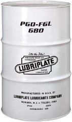 Lubriplate - 55 Gal Drum, Synthetic Gear Oil - 23°F to 449°F, 725 St Viscosity at 40°C, 122 St Viscosity at 100°C, ISO 680 - Caliber Tooling