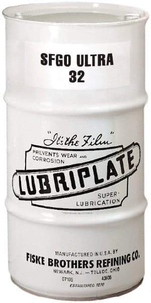 Lubriplate - 16 Gal Drum, ISO 32, SAE 10, Air Compressor Oil - -8°F to 375°, 160 Viscosity (SUS) at 100°F, 46 Viscosity (SUS) at 210°F - Caliber Tooling