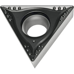 Walter - TCGT1.81.51 MP4 Grade WPP20S Carbide Turning Insert - 60° Triangle, 7/32" Inscr Circle, 3/32" Thick, 1/64" Corner Radius - Caliber Tooling