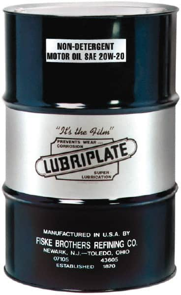 Lubriplate - 55 Gal Nondetergent Automotive Oil - Grade 20W-20 - Caliber Tooling