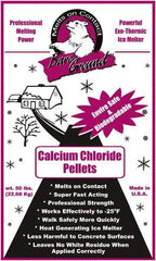 Bare Ground Solutions - 50 Lb Bag Calcium Chloride Pellets - Effective to -20°F - Caliber Tooling