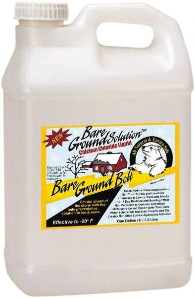 Bare Ground Solutions - 2.5 Gal Jug Calcium Chloride Liquid - Effective to -20°F - Caliber Tooling