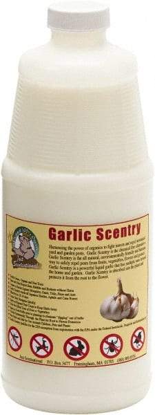 Bare Ground Solutions - Garlic Scentry Quart Bottle Ready to Use Premixed to repel unwanted animals - Garlic Scentry harnesses the power of organics to fight insects and repel unwanted yard and garden pests. - Caliber Tooling