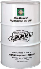 Lubriplate - 55 Gal Drum Botanical Hydraulic Oil - SAE 10, ISO 32, 30.87 cSt at 40° & 6.9 cSt at 100°C - Caliber Tooling