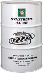 Lubriplate - 55 Gal Drum, ISO 46, SAE 20, Air Compressor Oil - 10°F to 427°, 46 Viscosity (cSt) at 40°C, 7 Viscosity (cSt) at 100°C - Caliber Tooling