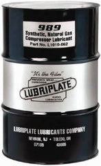 Lubriplate - 55 Gal Drum, ISO 150, SAE 40, Air Compressor Oil - 7°F to 373°, 138 Viscosity (cSt) at 40°C, 24 Viscosity (cSt) at 100°C - Caliber Tooling