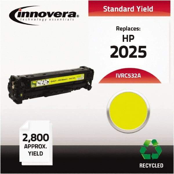 innovera - Yellow Toner Cartridge - Use with HP Color LaserJet CP2025 - Caliber Tooling