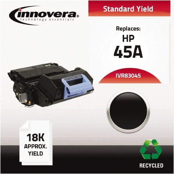 innovera - Black Toner Cartridge - Use with HP LaserJet 4345 MFP, 4345X MFP, 4345XM MFP, 4345XS MFP, M4345 MFP, M4345X, M4345XM, M4345XS - Caliber Tooling