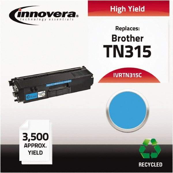 innovera - Cyan Toner Cartridge - Use with Brother HL-4150CDN, HL-4170CDW, HL-4570CDW, HL-4570CDWT, MFC-9460CDN, MFC-9560CDW, MFC-9970CDW - Caliber Tooling