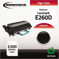 innovera - Black Toner Cartridge - Use with Lexmark E260D, E260DN, E360D, E360DN, E460DN, E460DW, E462DTN - Caliber Tooling