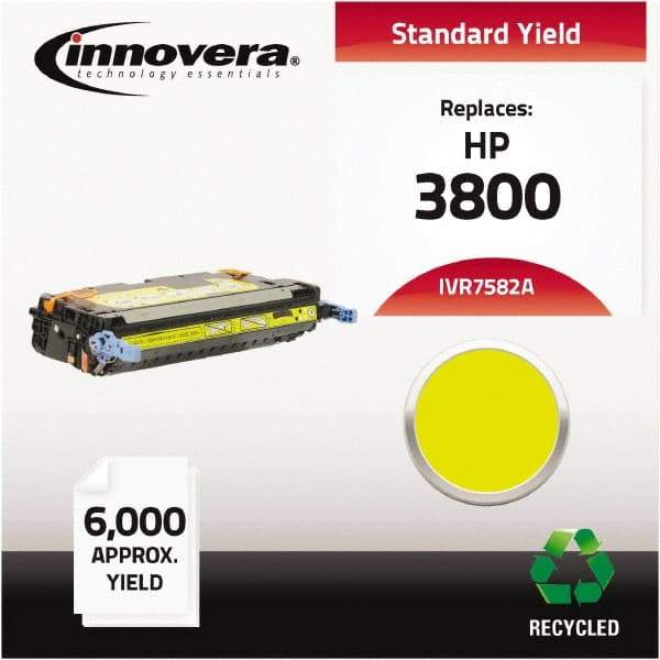 innovera - Yellow Toner Cartridge - Use with HP Color LaserJet 3800, CP3505 - Caliber Tooling