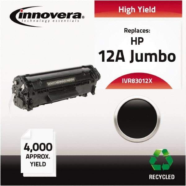 innovera - Black Toner Cartridge - Use with HP LaserJet 1010, 1012, 1015, 1018, 1020, 1022, 3015, 3020, 3030, 3050, 3052, 3055, M1319Fmfp - Caliber Tooling