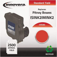 innovera - Red Ink Cartridge - Use with NeoPost IS280, Hasler IM280 - Caliber Tooling