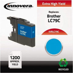 innovera - Cyan Inkjet Printer Cartridge - Use with Brother MFC-J6510DW, MFC-J6710DW, MFC-J6910DW, MFC-J825DW, MFC-J835DW - Caliber Tooling