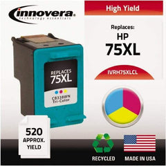 innovera - Inkjet Printer Cartridge - Use with HP Deskjet D4260, D4360, Officejet J5750, J5780, J6480, Photosmart C4240, C4250, C4280, C4350, C4380, C4385, C4480, C4580, C5240, C5250, C5280, C5580, D5345, D5360 - Caliber Tooling