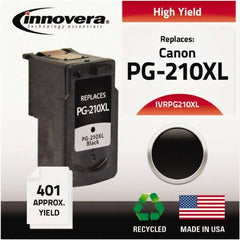 innovera - Black Inkjet Printer Cartridge - Use with Canon PIXMA iP2702, MP240, MP250, MP480, MP490, MX300, MX320, MX330 - Caliber Tooling