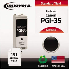 innovera - Black Inkjet Printer Cartridge - Use with Canon PIXMA iP100 - Caliber Tooling