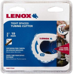 Lenox - 3/4" Pipe Capacity, Tube Cutter - Cuts Copper - Caliber Tooling