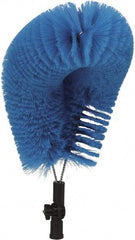 Vikan - Polyester Clean In Place Brush - 4-13/32" Bristle Length, 20" Long Head, Blue - Caliber Tooling