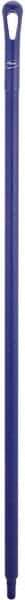 Vikan - 51 x 1-1/4" Polypropylene Squeegee Handle - European Threaded Connection, Purple - Caliber Tooling