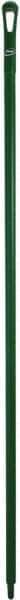 Vikan - 67 x 1-19/64" Polypropylene Squeegee Handle - European Threaded Connection, Green - Caliber Tooling