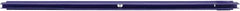 Vikan - 24" Rubber Blade Squeegee Refill - Double Edge, Purple, Plastic Holder - Caliber Tooling