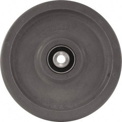 Caster Connection - 8 Inch Diameter x 2 Inch Wide, High Grade Nylon Caster Wheel - 2,000 Lb. Capacity, 2.2 Inch Hub Length, 1/2 Inch Axle Diameter, Sealed Precision Ball Bearing - Caliber Tooling