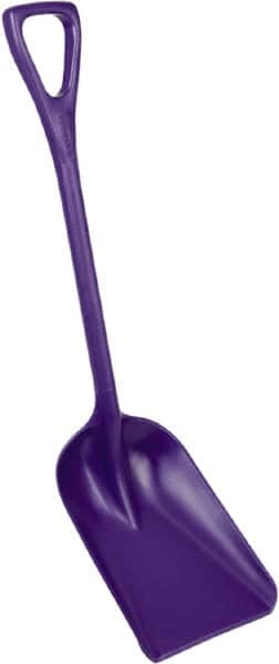 Remco - 14-1/2" High Square Plastic Shovel - 24-5/8" Long D-Grip Handle - Caliber Tooling