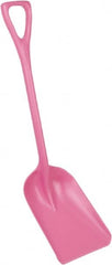 Remco - 14-1/2" High Square Plastic Shovel - 24-5/8" Long D-Grip Handle - Caliber Tooling