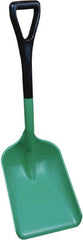 Remco - 13-3/4" High Square Plastic Shovel - 20-1/2" Long D-Grip Handle - Caliber Tooling