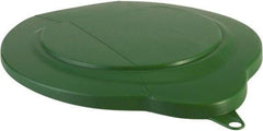 Vikan - 1.5 Gal Polypropylene Pail Lid - Green, For Use with 5689 - Caliber Tooling