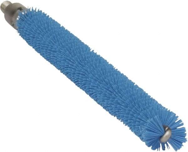 Vikan - 1/2" Diam Polyester Tube Brush - 6-1/4" OAL, 6-1/2" Head Length, Stainless Steel Handle - Caliber Tooling