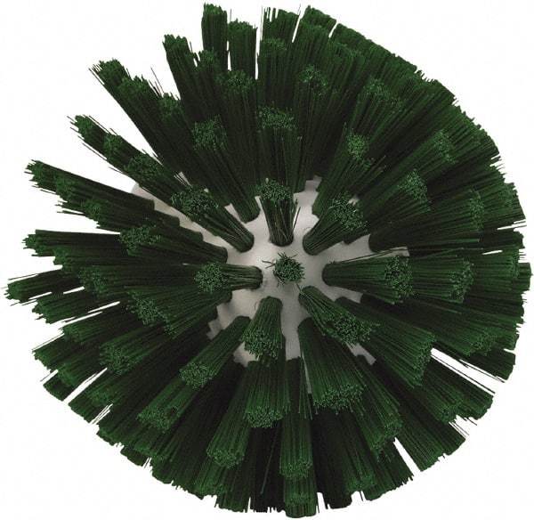 Vikan - 5" Diam Polyester Tube Brush - 4-1/2" OAL, 2-7/8" Head Length, Polypropylene Handle - Caliber Tooling